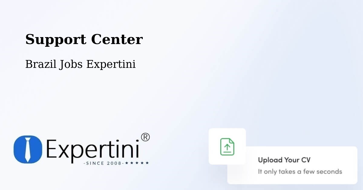 Support Services – Combinado - Brazil Jobs Expertini